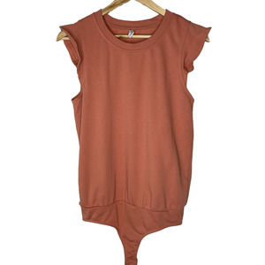 Wishlist flutter sleeveless bodysuit